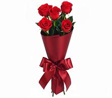 Букет 5 Красных роз Эдлесс Лав в Чаплыгине