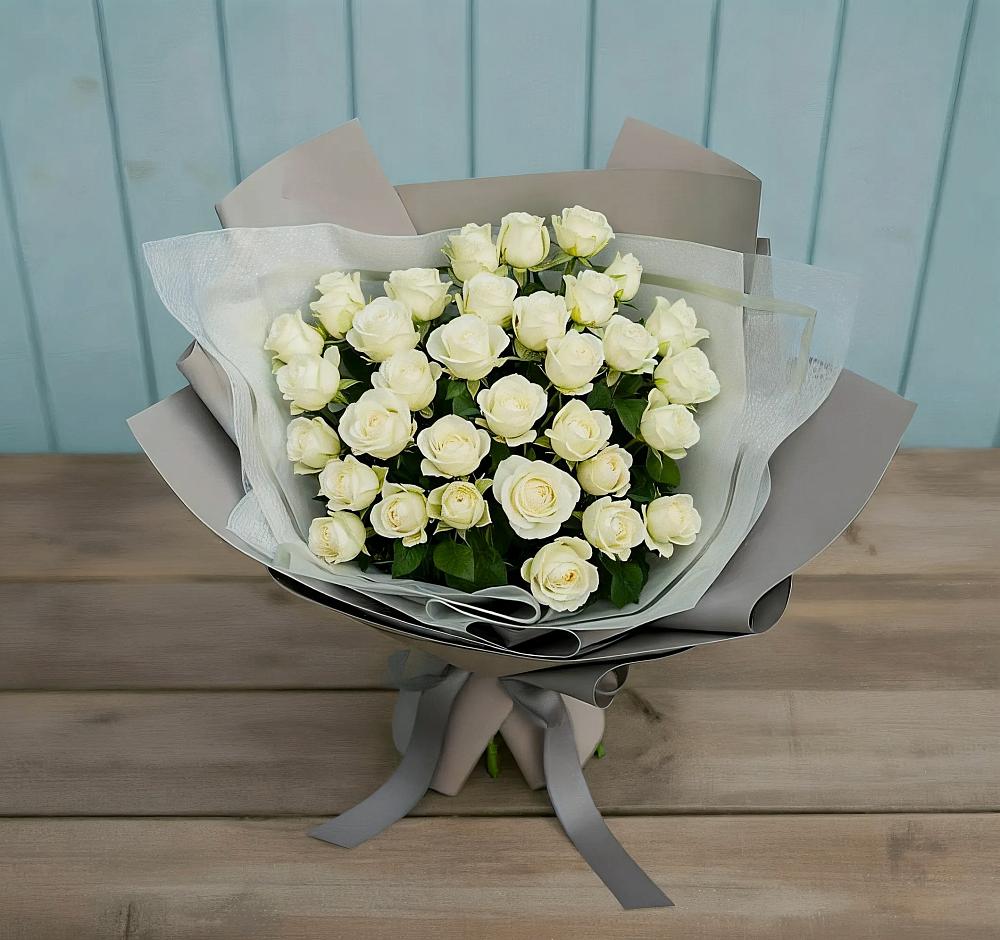 Букет Белоснежная нежность в Чаплыгине