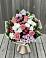 Букет цветов из: Альстромерии, Гвоздики, Розы и Хризантемы в Чаплыгине