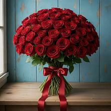 Букет Красные розы Блэк Меджик в Чаплыгине