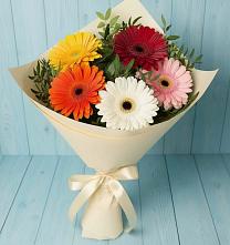 Букет цветов из:  Герберы в Чаплыгине