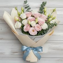 Букет цветов из:  Лизиантусы #REPLACE_PRED# Чаплыгине