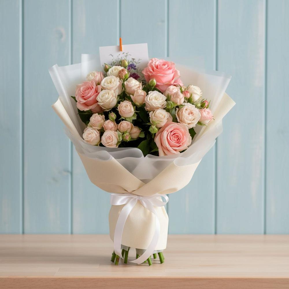 Букет цветов из: Розы в Чаплыгине