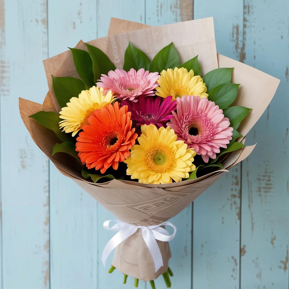 Букет цветов из: Герберы в Чаплыгине