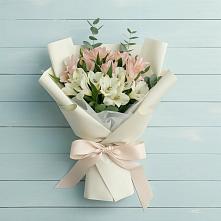 Букет цветов из:  Альстромерии в Чаплыгине