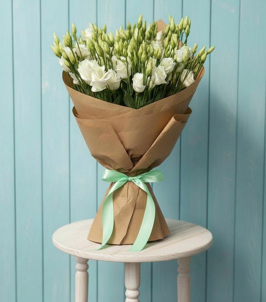 Букет цветов из: Лизиантусы в Чаплыгине