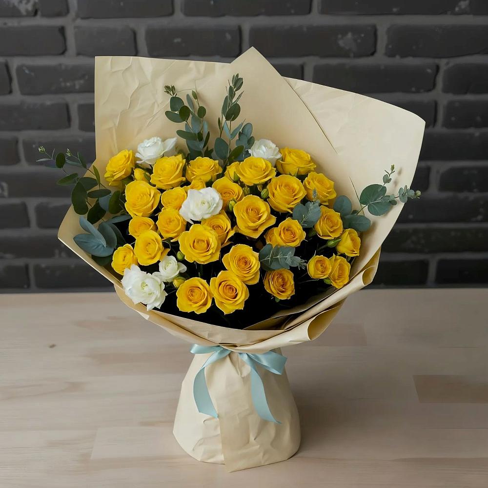 Букет цветов из: Розы в Чаплыгине