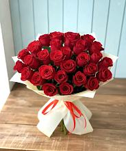 Букет 29 Красных роз в Чаплыгине