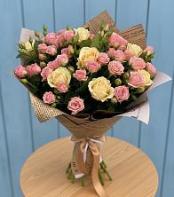 Букет цветов из:  Розы в Чаплыгине
