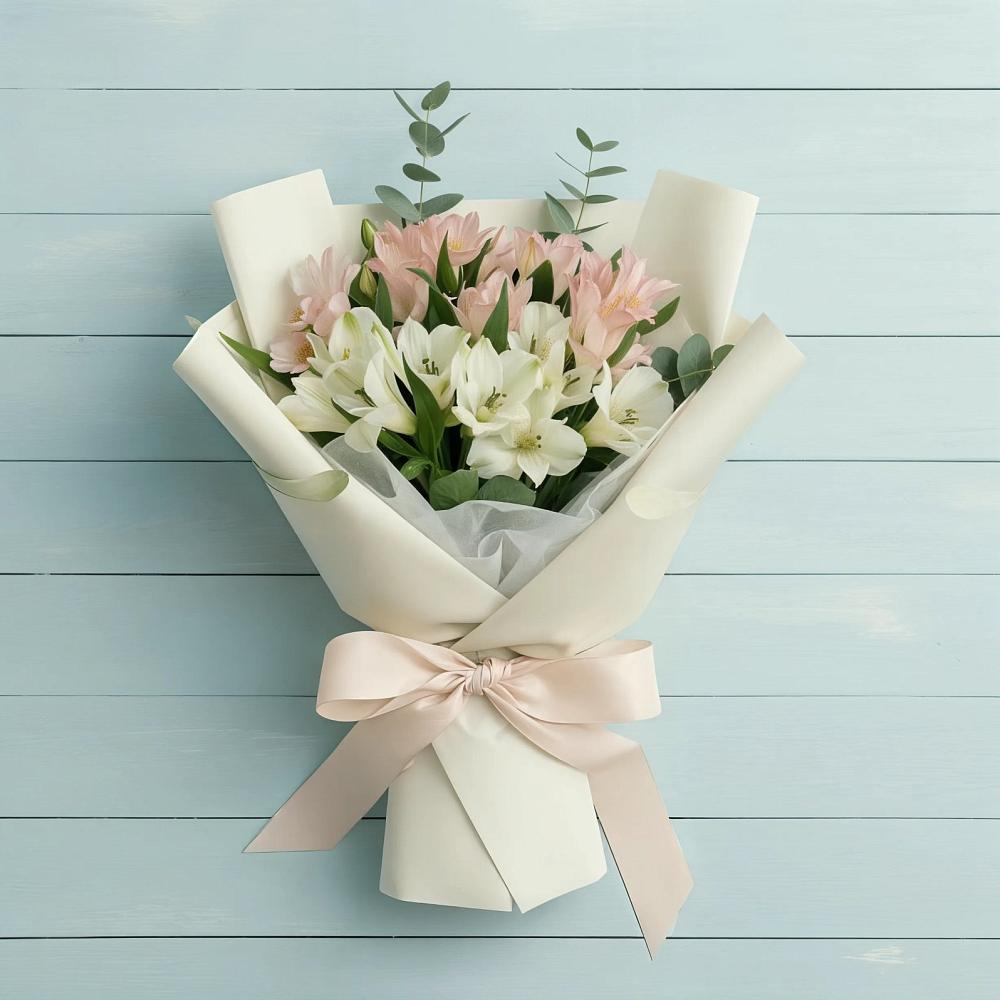 Букет цветов из: Альстромерии в Чаплыгине