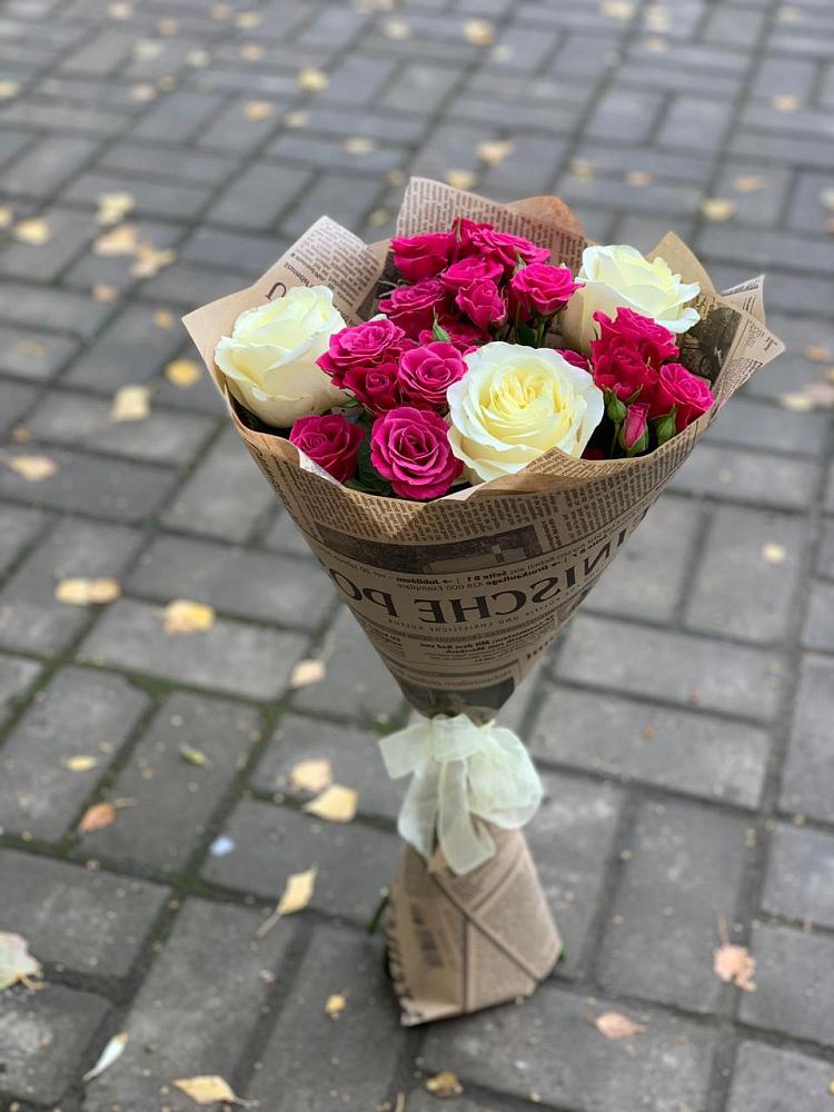 Букет цветов из: Розы в Чаплыгине