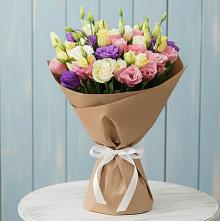 Букет цветов из:  Лизиантусы в Чаплыгине